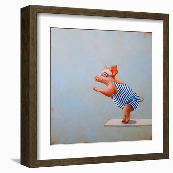 The Plunge-Lucia Heffernan-Framed Art Print