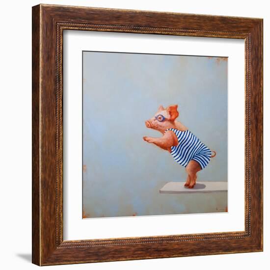 The Plunge-Lucia Heffernan-Framed Art Print