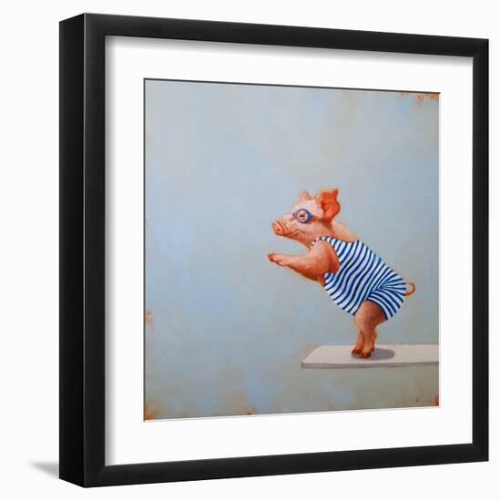 The Plunge-Lucia Heffernan-Framed Art Print