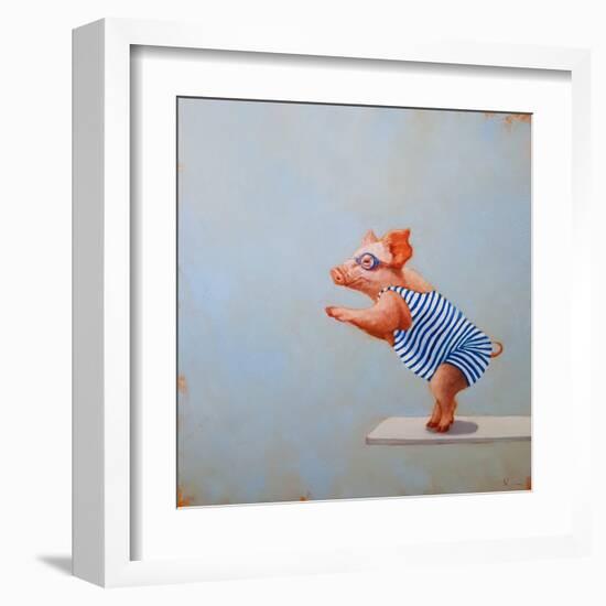 The Plunge-Lucia Heffernan-Framed Art Print