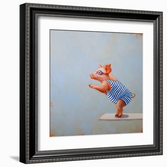 The Plunge-Lucia Heffernan-Framed Art Print