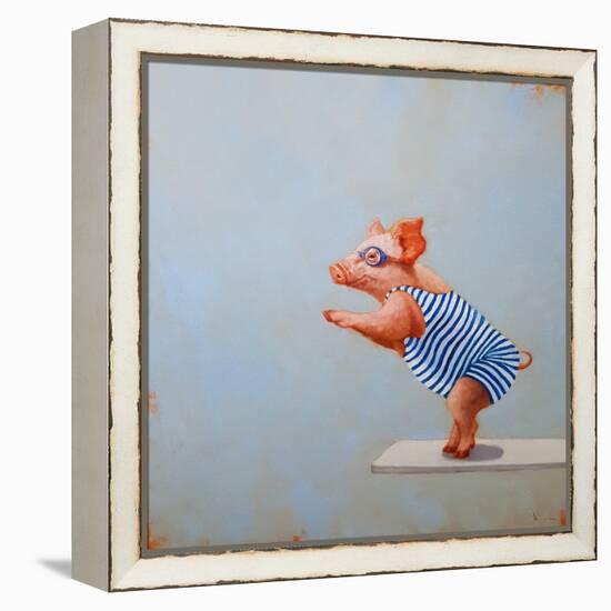 The Plunge-Lucia Heffernan-Framed Stretched Canvas