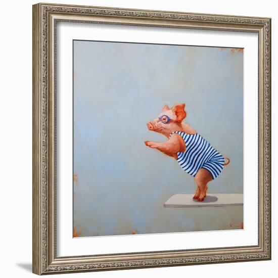 The Plunge-Lucia Heffernan-Framed Art Print