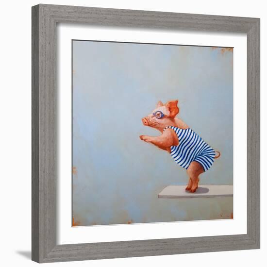 The Plunge-Lucia Heffernan-Framed Art Print