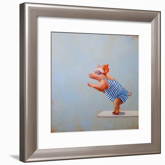 The Plunge-Lucia Heffernan-Framed Art Print