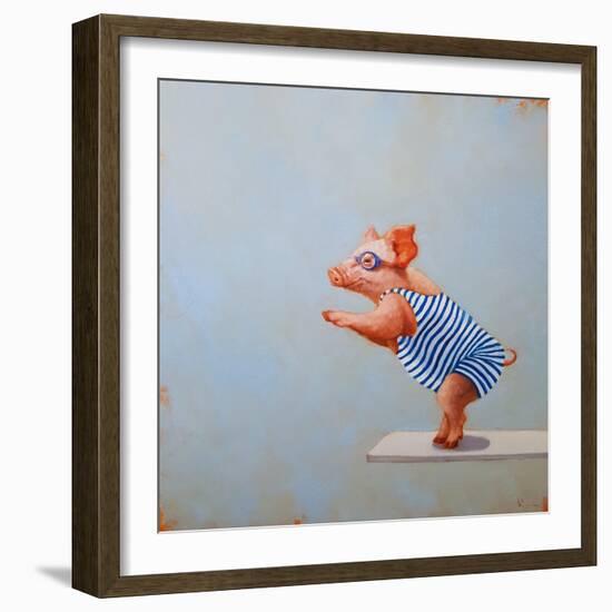 The Plunge-Lucia Heffernan-Framed Art Print