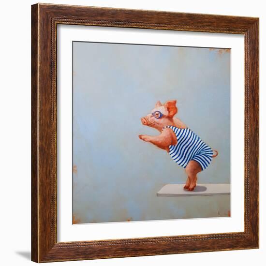 The Plunge-Lucia Heffernan-Framed Art Print