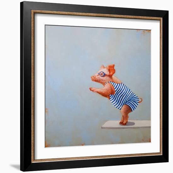 The Plunge-Lucia Heffernan-Framed Art Print