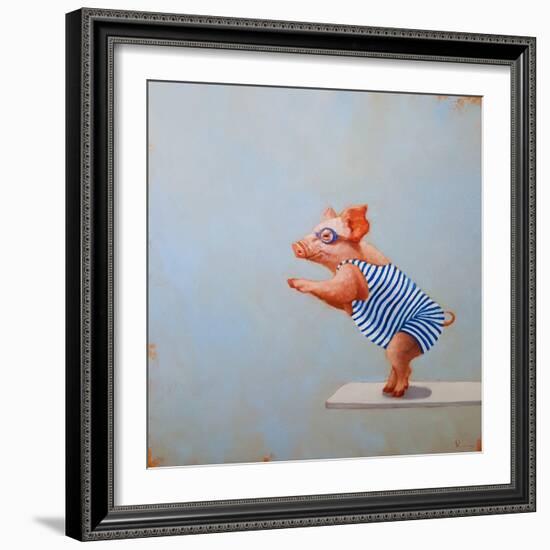 The Plunge-Lucia Heffernan-Framed Art Print