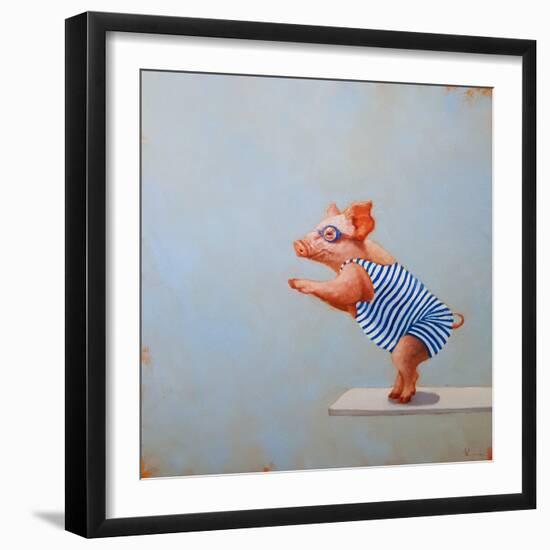 The Plunge-Lucia Heffernan-Framed Premium Giclee Print