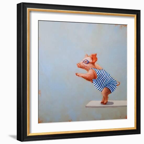 The Plunge-Lucia Heffernan-Framed Premium Giclee Print