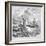 The Plymouth Colony in America in 1620 (Litho)-American-Framed Giclee Print