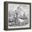 The Plymouth Colony in America in 1620 (Litho)-American-Framed Premier Image Canvas