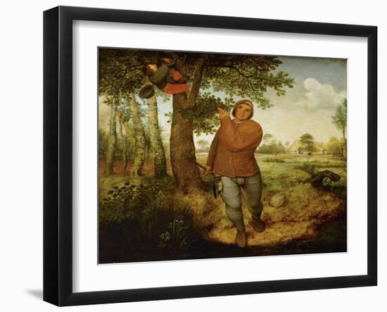 The Poacher, 1568-Pieter Bruegel the Elder-Framed Giclee Print