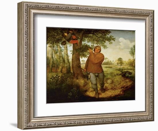 The Poacher (Bauer und Vogeldieb) 1568-Pieter Bruegel the Elder-Framed Giclee Print