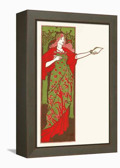 The Pocket Magazine, April, 1896-Louis Rhead-Framed Stretched Canvas