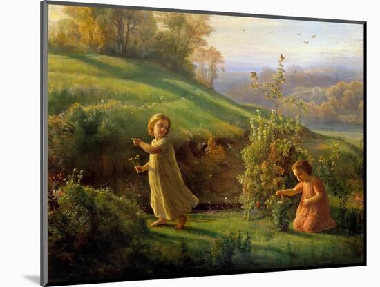 The Poem of the Soul; Spring. Painting by Anne Francois Louis Janmot (1814-1892), 19Th Century. Oil-Louis Janmot-Mounted Giclee Print