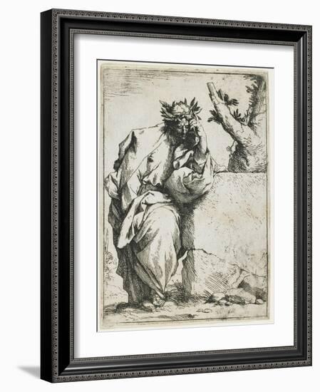 The Poet, C. 1620-1621-Jusepe de Ribera-Framed Giclee Print