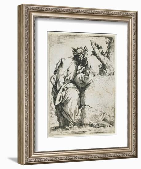 The Poet, C. 1620-1621-Jusepe de Ribera-Framed Giclee Print