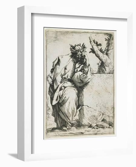 The Poet, C. 1620-1621-Jusepe de Ribera-Framed Giclee Print