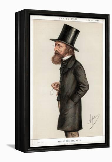 The Poet Laureate, 1871-Carlo Pellegrini-Framed Premier Image Canvas