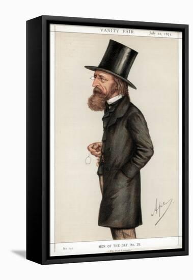 The Poet Laureate, 1871-Carlo Pellegrini-Framed Premier Image Canvas