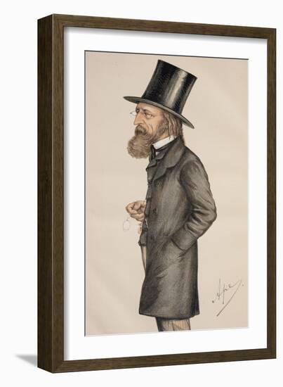 The Poet Laureate-Carlo Pellegrini-Framed Giclee Print