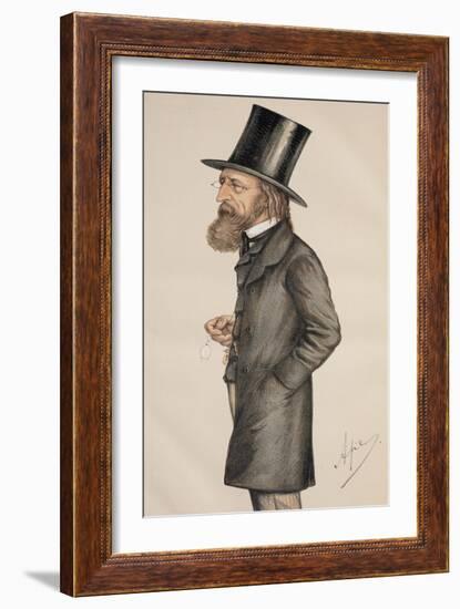 The Poet Laureate-Carlo Pellegrini-Framed Giclee Print