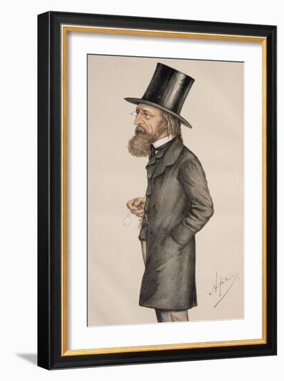 The Poet Laureate-Carlo Pellegrini-Framed Giclee Print