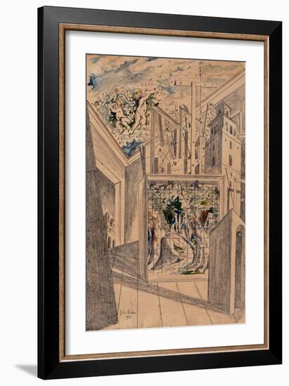 The Poet's House-De Chirico Giorgio-Framed Giclee Print