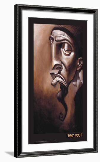 The Poet-BUA-Framed Art Print