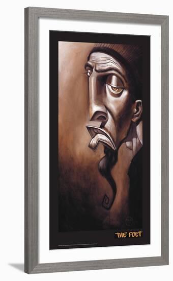 The Poet-BUA-Framed Art Print