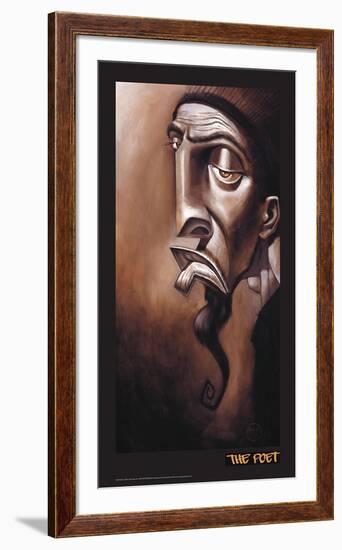 The Poet-BUA-Framed Art Print