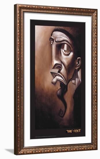 The Poet-BUA-Framed Art Print