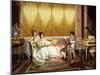 The Poetry Reading-Vittorio Reggianini-Mounted Giclee Print