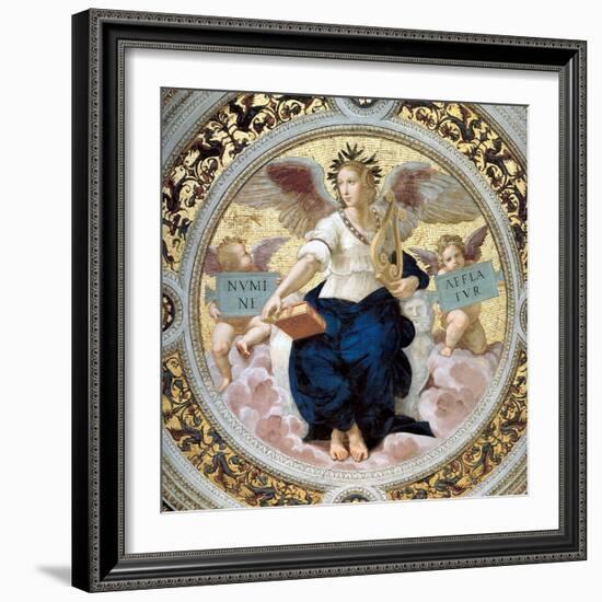 The Poetry. Stanza Della Segnatura, 1508-Raphael-Framed Giclee Print