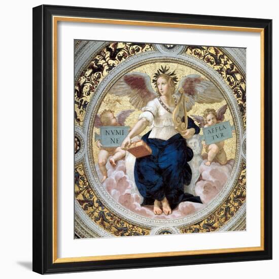 The Poetry. Stanza Della Segnatura, 1508-Raphael-Framed Giclee Print