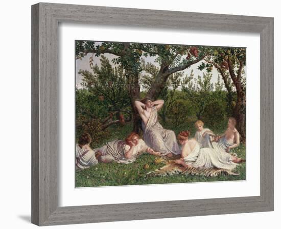 The Poets Harvest Home-William Bell Scott-Framed Giclee Print