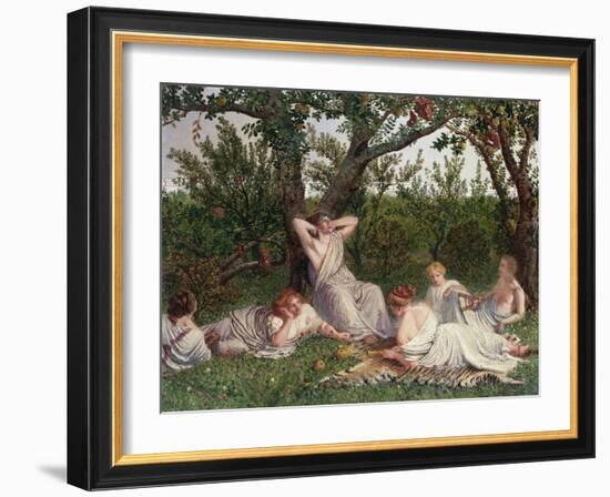 The Poets Harvest Home-William Bell Scott-Framed Giclee Print