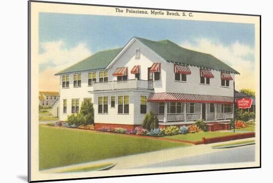 The Poinciana Motel, Myrtle Beach, South Carolina-null-Mounted Art Print