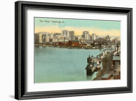 The Point, Pittsburgh, Pennsylvania-null-Framed Art Print