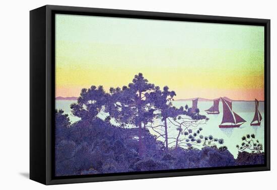 The Pointe De La Galere, 1891-92-Henri Edmond Cross-Framed Premier Image Canvas