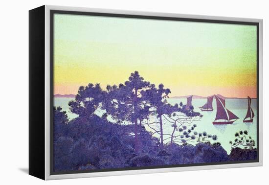 The Pointe De La Galere, 1891-92-Henri Edmond Cross-Framed Premier Image Canvas