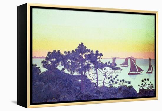 The Pointe De La Galere, 1891-92-Henri Edmond Cross-Framed Premier Image Canvas