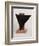 The Pointer-Man Ray-Framed Photographic Print