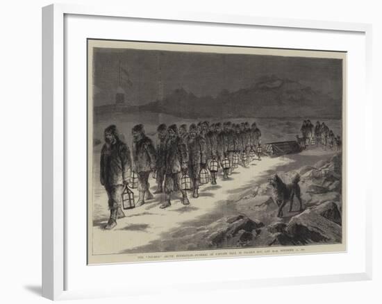 The Polaris Arctic Expedition-Godefroy Durand-Framed Giclee Print