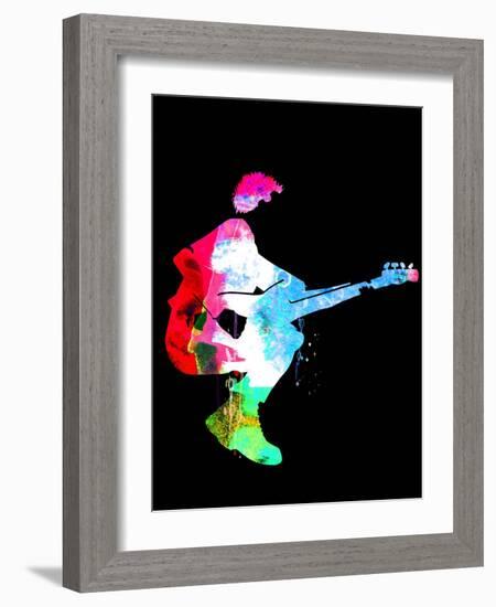 The Police Watercolor II-Lana Feldman-Framed Art Print