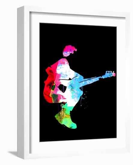 The Police Watercolor II-Lana Feldman-Framed Art Print