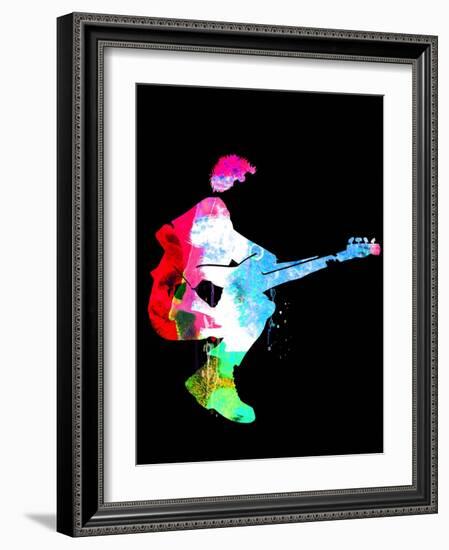 The Police Watercolor II-Lana Feldman-Framed Art Print