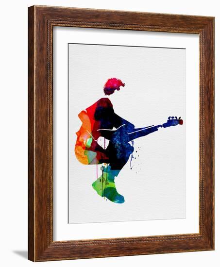 The Police Watercolor-Lora Feldman-Framed Art Print